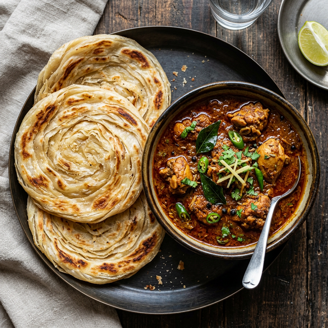 Malabar Parotta